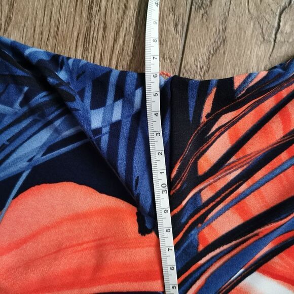 Cato floral peplum shift dress size 6 - Picture 5 of 6